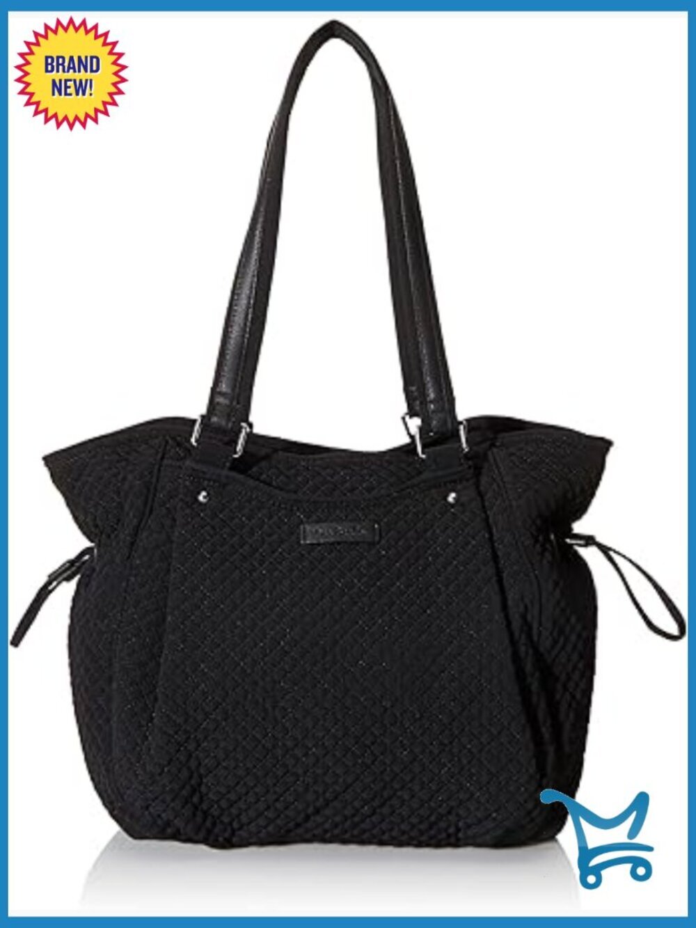 Microfiber Satchel Purse with Adjustable Drawstring and Multiple Pockets